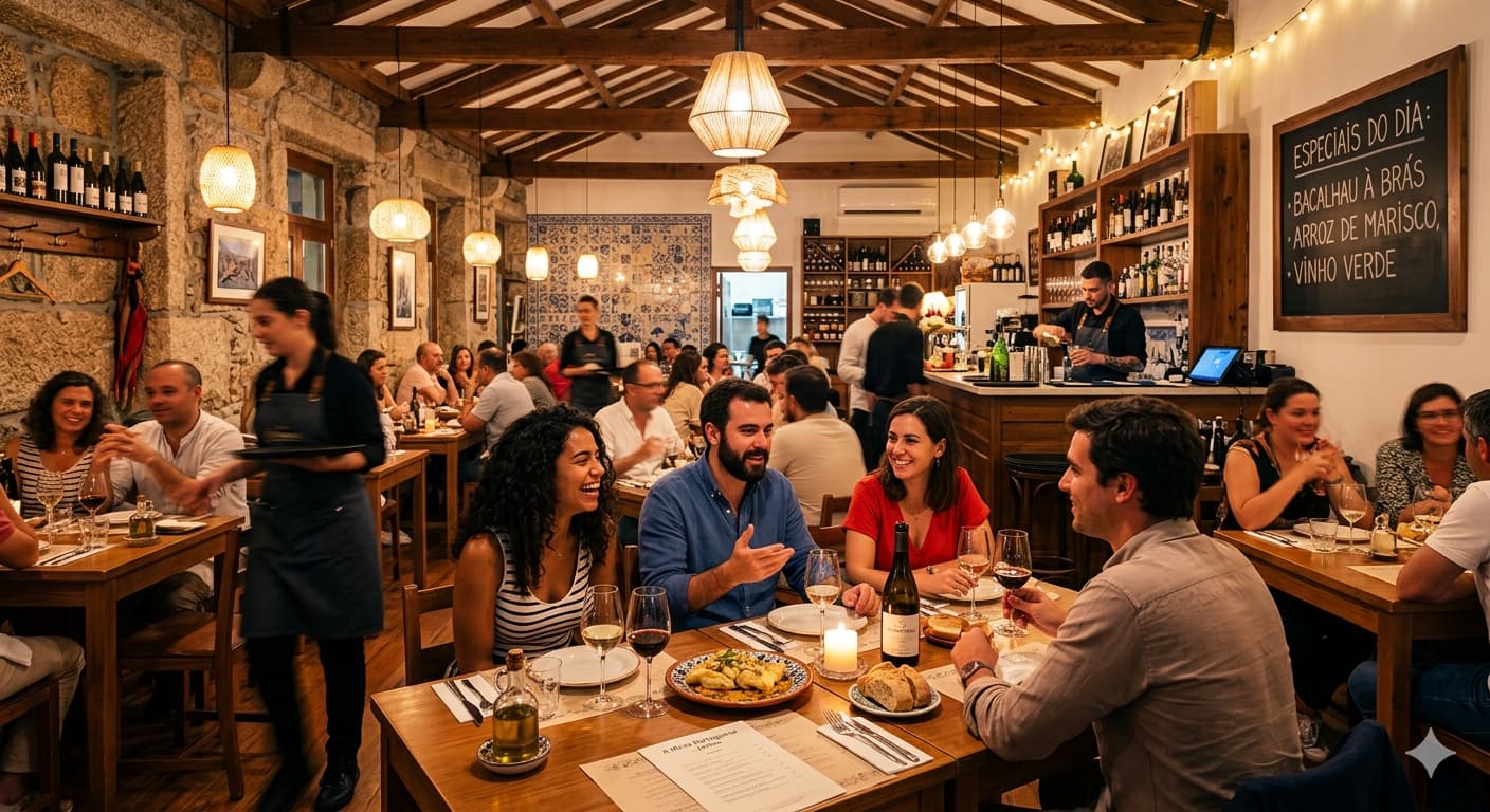 Prato principal do restaurante